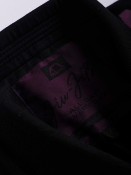 MANTO Kimono Do Bjj Gi X5 Czarno-Purpurowe A3