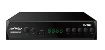 HD-декодер DVB-T2 тюнер HD202 H.265/HEVC + антенна