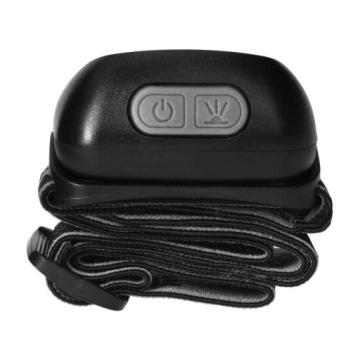 Светодиодный налобный фонарь с подвижной головкой и батареей датчика движения