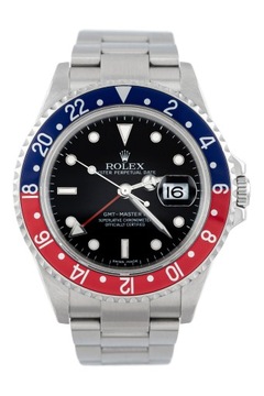 ROLEX GMT-MASTER II PEPSI OYSTER STEEL REF. 16710