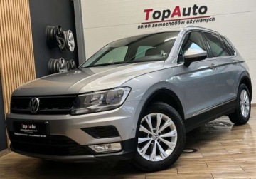 Volkswagen Tiguan II SUV 2.0 TDI 150KM 2017 Volkswagen Tiguan 2.0 TDI 150KM DSG NAVI bezwypadkowy kamera