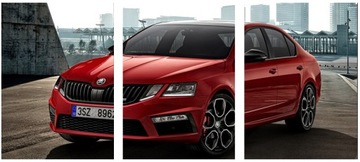 3x OBRAZ NA ŚCIANĘ SKODA OCTAVIA A7 30x40