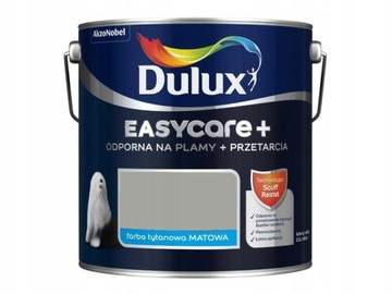 FARBA DULUX EASYCARE+ TRWAŁOŚĆ GRAFITU 2,5L