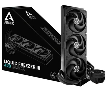 CHŁODZENIE WODNE ARCTIC LIQUID FREEZER III 420 BLACK INTEL LGA1700 AM5 AM4