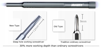 JAKEMY JM-8169 НАБОР ТОЧНЫХ ОТВЕРТОК TORX ДЛЯ ТЕЛЕФОНА 49в1
