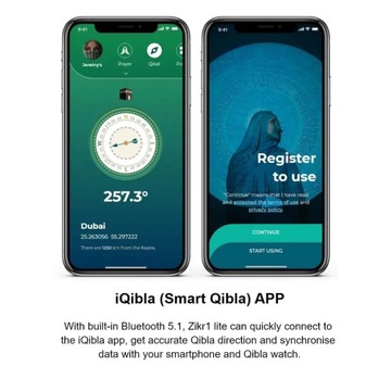 Iqibla Smart Tasbih Tally Counter для мусульман Кольцо зикра Digital Tasbeeh 5