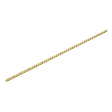 BALNEO Lista spadkowa do szkła prawa 170 cm złota