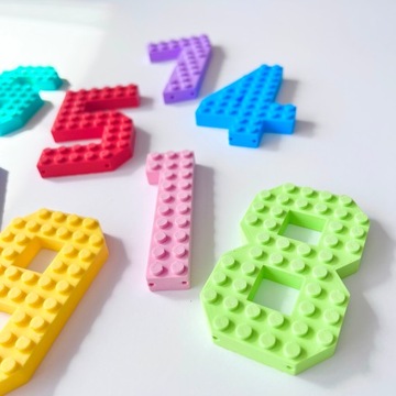 3D БУКВЫ украшения для торта блоки с буквами Украшения для торта для детей ЭКО