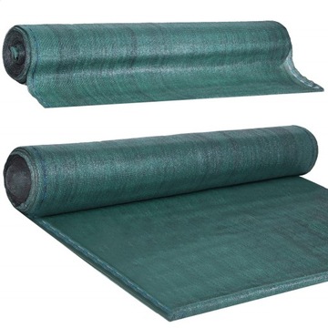 СЕТКА ЗАТЕНИВАЮЩАЯ МАСКИРУЮЩАЯ 90% ДЛЯ ЗАБОРА, ЗАЩИТНЫЙ ЗАБОР 1,5х25м + УФ