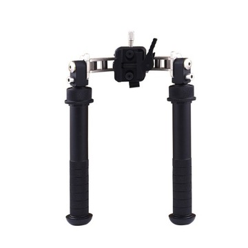 The rifle double tripod rotates the arm 360