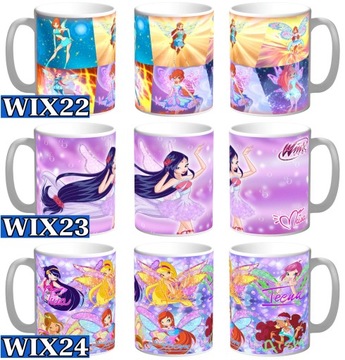 KUBEK Klub Winx Club Na Prezent + IMIĘ Kartonik
