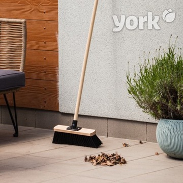 Miotła 30 cm szczotka ulicówka zmiotka ogrodowa do zamiatania YORK