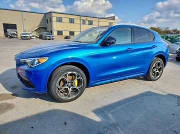 Alfa Romeo Stelvio SUV Facelifting 2.0 Turbo 280KM 2021 Alfa Romeo Stelvio 2.0 280 KM, 4x4, Veloce TI, panorama, ACC, mala szkoda