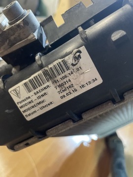 99110614101 CHLADIČ VODY 3.8 TURBO S 427 2016 PORSCHE 911 CABRIO (991)