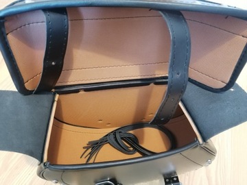 SAKWY BOK SKÓRZANE YAMAHA XVS DRAG STAR XV VIRAGO JAKOŚĆ