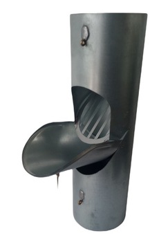 ŁAPACZ WODY Z SITEM / CZYSZCZAK 80 mm Tytan Cynk