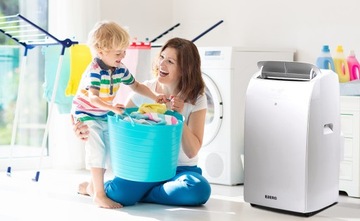 Портативный кондиционер ELIO, 3,5 кВт, осушитель Wi-Fi + прокладка ClimaLock