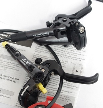 Комплект гидравлических тормозов Shimano Deore XT BR-M8020 / BL-M8000