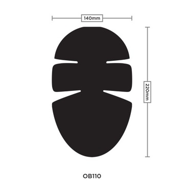 OXFORD OCHRANIACZE PROTEKTORY BARKÓW DO KURTKI MOTOCYKLOWEJ LEVEL 1 OS PARA