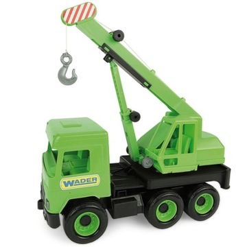 MIDDLE TRUCK DŹWIG ZIELONY W KARTONIE Wader