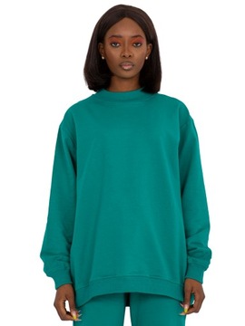Dresowa Bluza damska oversize z bawełny - L/XL