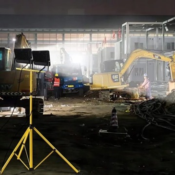 ПРОЖЕКТОР СВЕТОДИОДНАЯ ЛАМПА ШТАТИВ РАБОЧАЯ СТОЙКА 200ВТ IP66 150СМ ПРЕМИУМ