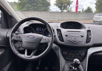 Ford Kuga II SUV Facelifting 1.5 EcoBoost 150KM 2018 Ford Kuga 1.5B 150KM przeb.108tys stan perfrkcyjny zarejestrowany bezwypad, zdjęcie 5