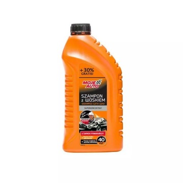 Szampon samochodowy z woskiem 1000 ml Moje Auto