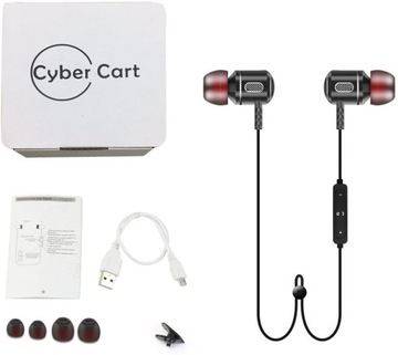 Спортивные наушники BLUETOOTH Cyber ​​Cart с микро