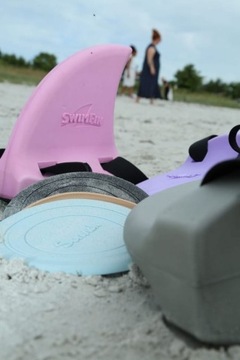 SWIMFIN Акулий плавник ДЛЯ ОБУЧЕНИЯ ПЛАВАТЬ Теплый серый
