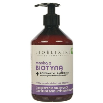Bioelixire Biotyna maska wzmacniająca 500ml