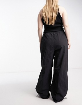 DESIGN Curve Czarne spodnie bojówki EU56