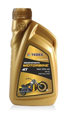OLEJ SILNIKOWY TEDEX MOTORBIKE 4T 10W40 1L