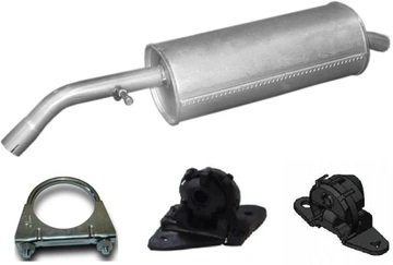 Tłumik końcowy 04.262 CITROEN C2, C3 + ZESTAW