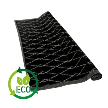 Внешний коврик для балконной террасы 160x220 большая черная водонепроницаемая терраса