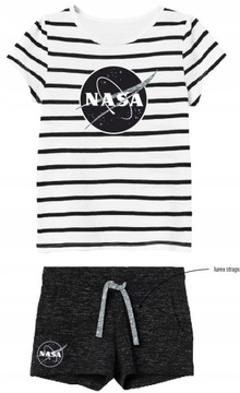 PIŻAMA DZIEWCZĘCA NASA KR RĘKAW 116