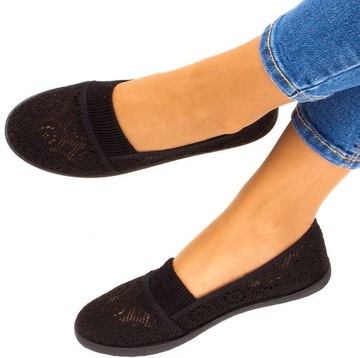 ЧЕРНЫЕ УДОБНЫЕ КРУЖЕВНЫЕ КРОССОВКИ КРОССОВКИ 38