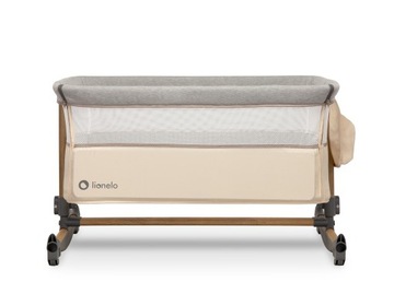 LIONELO Прикроватная и дорожная кроватка Leonie, размер