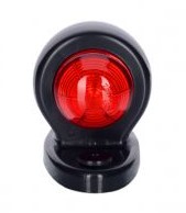 БЕЛЫЙ И КРАСНЫЙ СВЕТОДИОДНЫЙ КОНТУР НА ОВАЛЬНОМ ОСНОВАНИИ