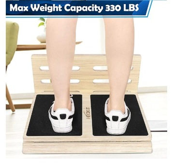 ПЛАТФОРМА SLANT BOARD ДЛЯ РАСТЯЖКИ МЫШЦ, ПРИСЕДАНИЙ, 4 УГЛА НАКЛОНА