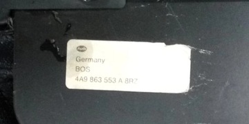 4A9863553A AUDI 100 A6 C4 AVANT ROLETA KUFRU