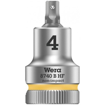 WERA nasadka imbus 4 Hex plus 3/8 cala Zyklop 8740 B HF 05003031001