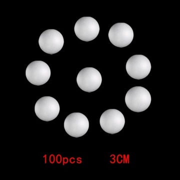 100pcs DIY Modelling Polystyrene Styrofoam Foam Ba