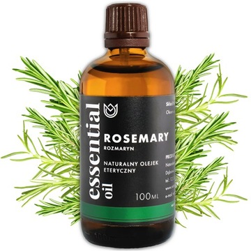 Olejek Eteryczny ROZMARYN 100 % Naturalny Aromaterapia Olejki PREMIUM 100ml