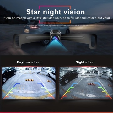 Беспроводная резервная камера 4,3-дюймовый монитор, комплект камеры заднего вида, ночное видение