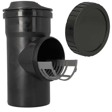 Ревизия труб для очистки желобов, уменьшение фильтра 110 мм