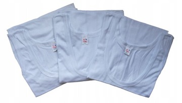 ФУТБОЛКА МУЖСКАЯ ИЗ 100% ХЛОПКА БЕЛАЯ, КРУГЛАЯ - 2XL