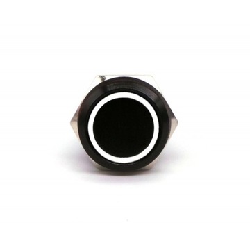Przycisk zatrzaskowy On/Off LED 18mm Biały