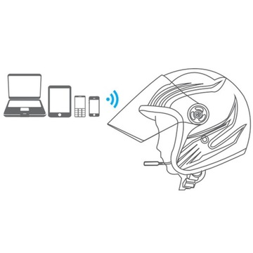 Słuchawki Bezprzewodowe zestawy słuchawkowe motocyklowe