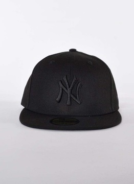 Czapka z daszkiem 7 3/4 New Era Basic NY 59Fifty Czarna BB fullcap